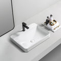 Modern Style Factory Direct Sale High Quality Semi-counter Hand Wash Ceramic Bathroom Sink
