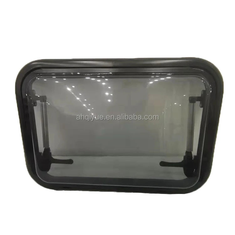 Factory Price Round Corner Window with Adjustable Thickness Caravan Window 700x800mm