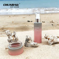 Classic Competitive Price Gift Fancy New Cheap Personalized Empty Luxury Frosted Glass Cosmetics Containers and Packaging Set