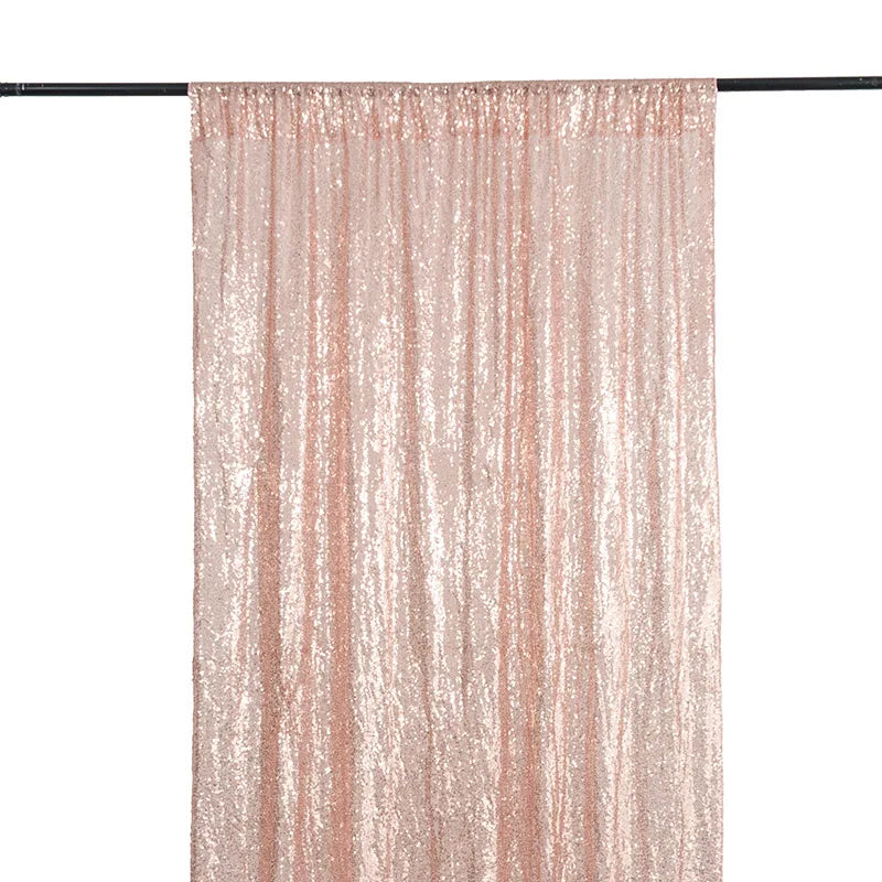 O-C001 Hot Sale Photography Drops Party Wedding Backdrops Sequin Curtain Light Sequins Glitter Stage Fabric Curtain