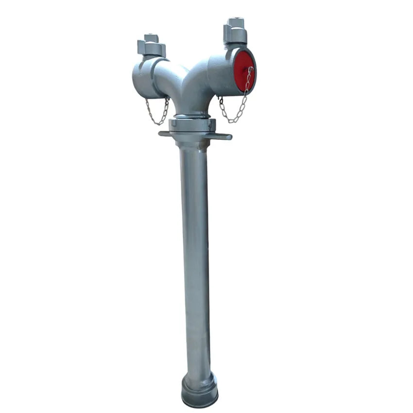 Double Fire Hydrant Valve Water Stand Pipe 2.5"Fire Hydrant Price List