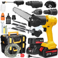 APTS 21V Brushless Motor Cordless Power Tools Combo Kit Multifunctional Lithium Battery 7 1 Hard Case OEM Customizable