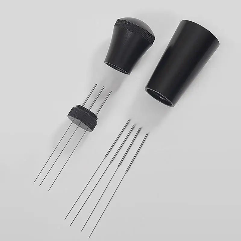 WDT Tool Stand 7 Needles Eco-Friendly Stocked Stainless Steel Espresso Coffee Stirrer Essential Barista Tools for Coffee Tea