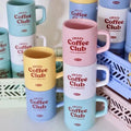 Korean Original Retro Ginger Mug INS Red English Letter Coffee Cup