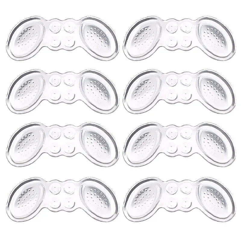 GEL Heels with Adhesive Transparent Anti-drop Heel Soft and Anti-wear