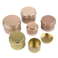Wholesale Colourful 2oz 3oz 4oz 6oz 8oz Round Empty Metal Scented Candle Tin Can Tin Candle Jar Containers with Lid