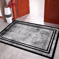 Best Selling Modern Floral Polyester Doormat Rug Carpet Luxury Machine Made Small-Size Home Door for Living Room