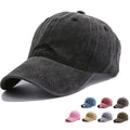 Wholesale Custom Bleached Plain Dad Cap Trucker Hats Blank Unstructured Stone Washed Distressed Baseball Caps