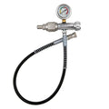 PCP Paintball DIN Fit HP Air Filling Station 4500PSI Refill Adapter to Scuba Tank with CGA347 Connection and 24Inch Hose