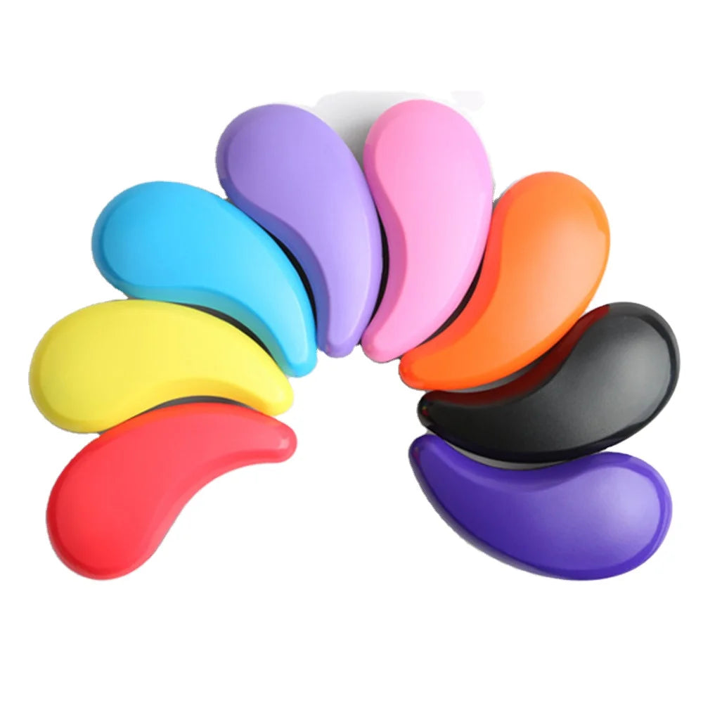 Customized Color logo Detangling Hair Brush Comb Classic Detangling Hair Brush for Curly Hair