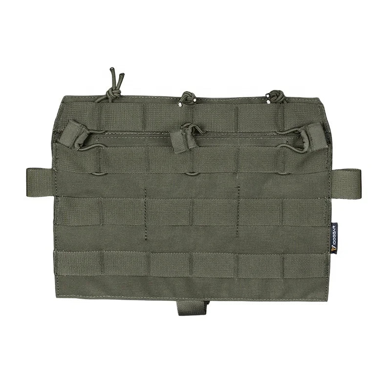 IDOGEAR Tactical Triple 5.56 Mag Pouch Magazine Holder 500D Nylon Tactical Vest Magazine Pouch Panel for AVS & JPC2.0 Vest