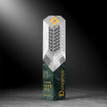 New Production Wholesale Marble Base Crystal Trophy Rectangular Marble Trophy Glass for Champion Souvenir Trophies