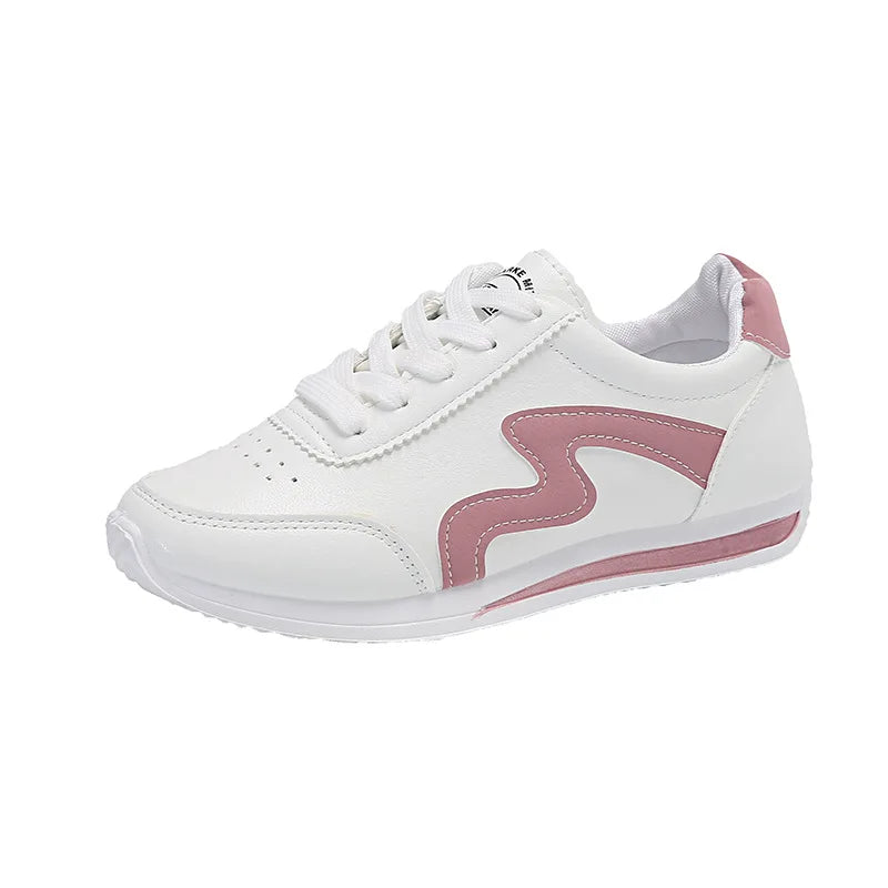 New Design Soft Autumn Small White Shoes Woman Girl Shoes Casual Simple Style Wild Student Shoes