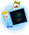 Multi Language Montessori Toddler Talking Flash Cards with LCD Writing Tablet Plastic Gift Box