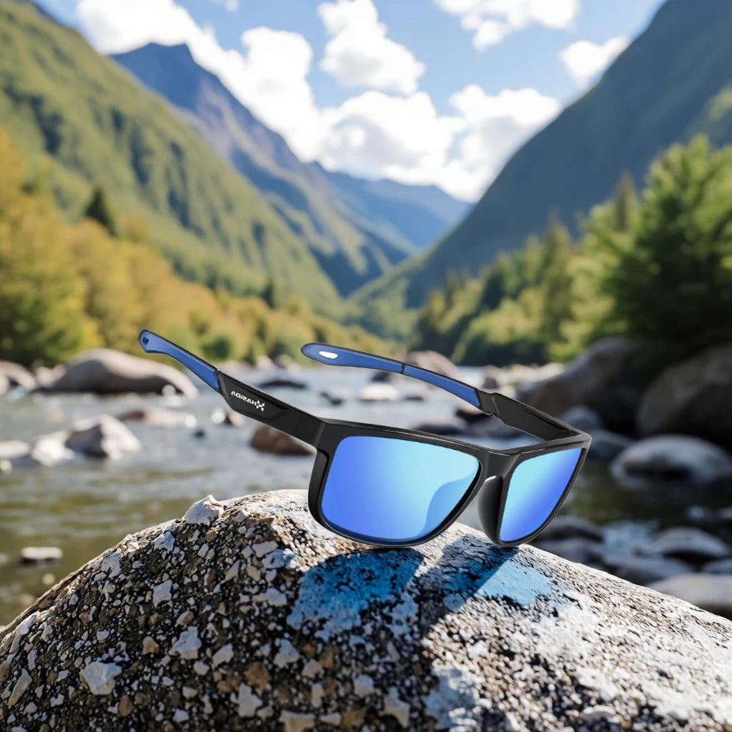 HISTAR Wholesale Polarizer 22G TAC Lens Anti-Impact Glare Reduction Lotus Leaf Coating Silicone Legs Anti-UV Waterproof Lake Sea