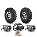 24V 250W Dual 10 Inch Wheel Brushed Gear Motor Kit for Electric Golf Carry Garden Lawn Mower Tool Cart