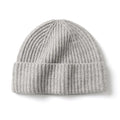 Luxurious Men's Cashmere Beanie Unisex Vintage Cashmere Striped Ski Beanie