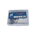 Gulang 100pcs/box High Carbon Steel Fishhooks Pesca Hook Fishing Hooks Set Size3-17#High Efficiency Barbed Carp Fishing Hooks
