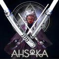 LGT SABERS Pair of Ahsoka Rebel Tanos Curve Variant Sabers Light-Up Toys for Girls Party Cosplay Play RGB Glow Stick LED Sword