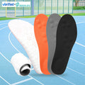 99insole Pu Air Cushion Poron Sports Shock Absorption Men Women Breathable Sweat Absorbing Popcorn Insoles