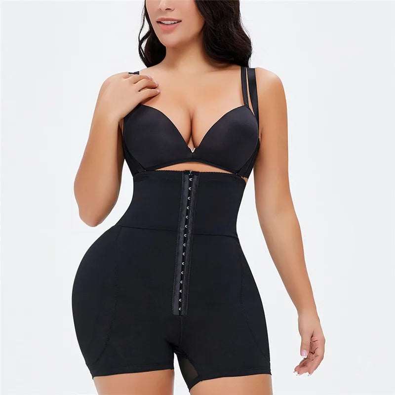 Women Fajas Big Ass Pads Underwear Buttocks Enhance Tummy Control Panty Butt Lifter Thigh Slimmer Panties Strap Shapewear Shorts