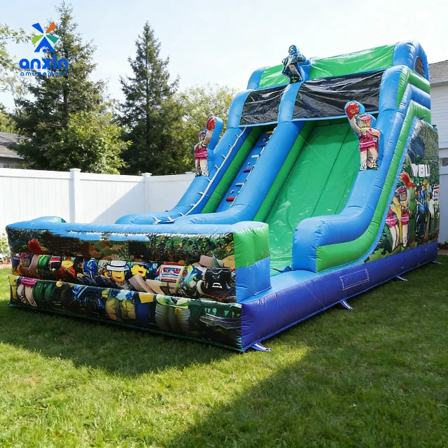 Commercial Grade PVC Water Slide Inflatable Water Slide With Pool for Kids and Adults