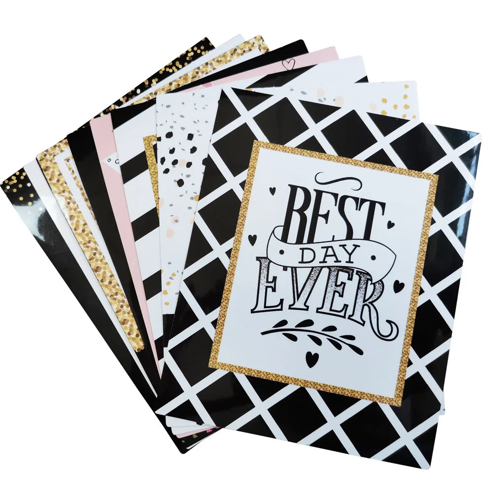 A4 Shipping Waterproof Printable Vinyl Self Adhesive A4 Sheets Size White Label Stickers Paper
