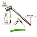 21mm Promotional Heavy Duty Scaffold Socket Wrench CRV Solid Head Scaffold Spanner Chrome Plated Carbon Steel Handle