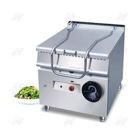 Gas Tilting Braising Pan Tilting 80 Litre Bratt Pan (fryingBoilingGrilling and Simmering