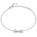 New Fashion Star Shaped Woman Simple Vintage 925 Silver Bracelet Luxury Jewelry Accessories Bracelet