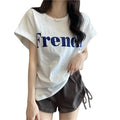 Best Sale Women's Casual Loose-Fit Short-Sleeved T-Shirt Trendy Print Plus Size Blouse Short-Sleeved Tee