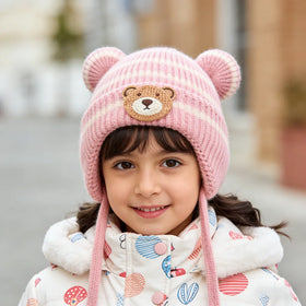 Eco-friendly Soft Acrylic Knitted Children Beanies Hat for Winter