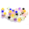 16mm Frosted Acrylic Ball Bead Frogspawn Pendant for DIY Earrings Charms Jewelry Accessories