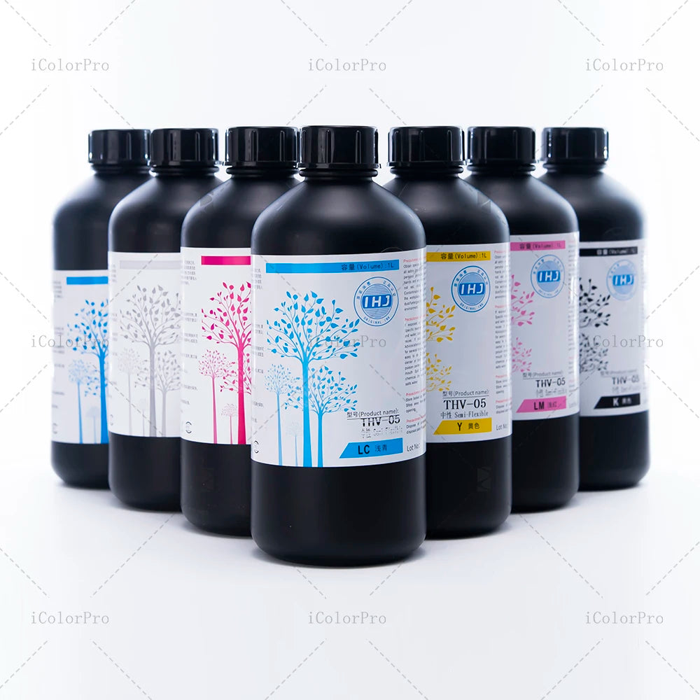 Premium SAKATA THV05 UV Ink for Vivid and Durable Round Bottle Printing With Konica and Ricoh Printheads