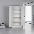 Factory Price Metal 2 Door Full Height Storage Cabinet with 4 Shelves office furniture