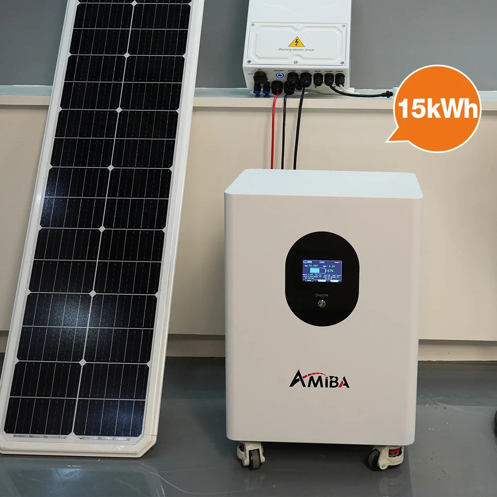 Lithium Ion Batteries High Voltage Solar Energy Storage Batteries 10KWH 20KWH 30KWH Lifepo4 Solar House System Lifepo4 Battery