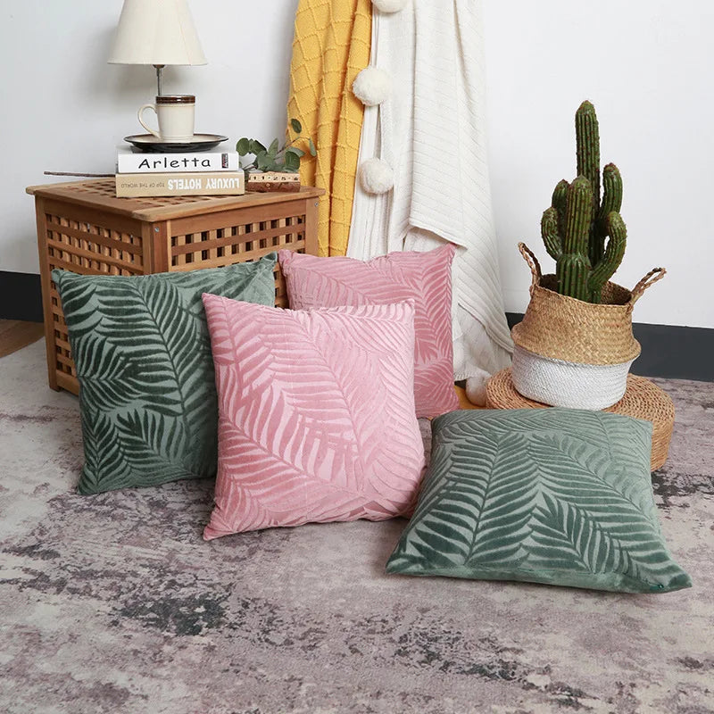Innermor Cotton Square Woven Striped & Geometric Pattern Vintage Home Decor Sofa Pillow Cushion Cover for Hotel & Hospital Use