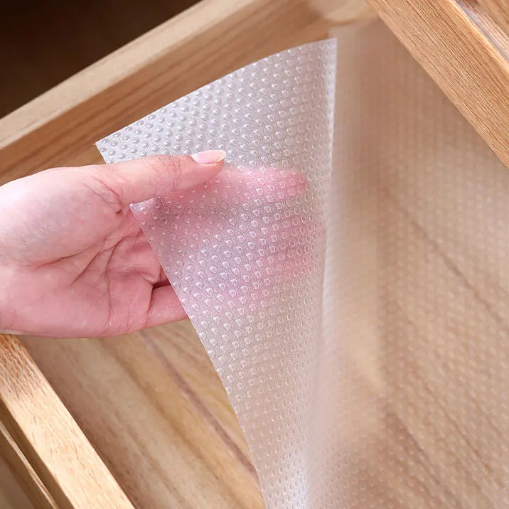 Shelf Drawer Liner Non-Adhesive Non Slip Durable Strong for Drawers Shelves Cabinets Storage Kitchen