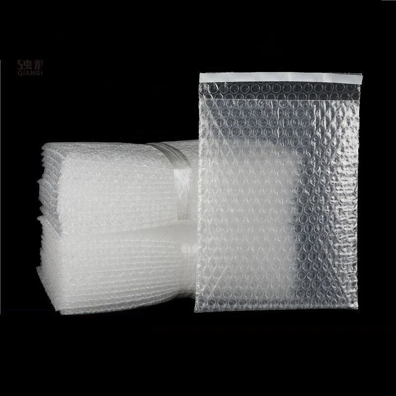 Custom Clear Mail Self-seal Bubble Cushion Packaging Bag Plastic Bubble Bag Pouch