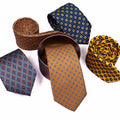 Factory Business Tie Polyester Men's Tie Printed Office Neck Tie for Men