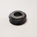 55x25x23mm 134 Teeth Black CD Rubber Cloth Worm Gear