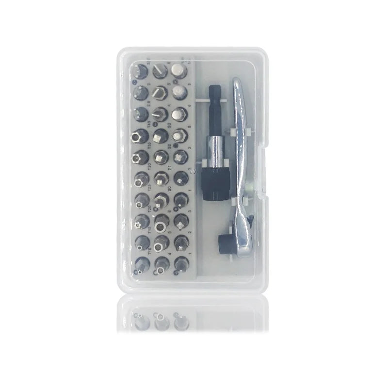 35 1 Precision Magnetic Screwdriver Tools Steel Handle DIY Mobile Phone Repair Kit Household Screwdriver Set OEM Customizable
