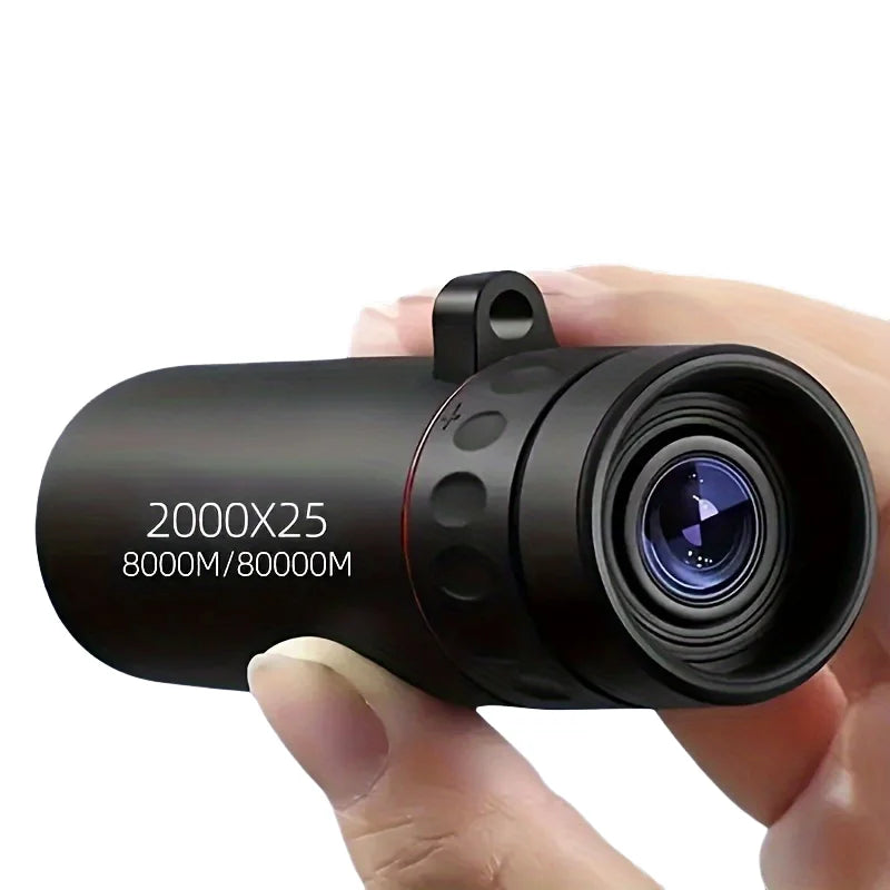 8x21 Mini Monocular 9cm Portable 500mm Focal Length HD High Magnification Waterproof Shockproof Hunting Events Night Viewing