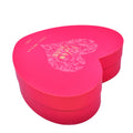 Red Love Heart Shaped Decorative Cardboard Ribbon Closures Packaging Gift Boxes with with Sponge