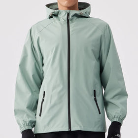 Sport Jacket Men Winter Running Workout Hiking Casual Hood Waterproof Windproof Coat
