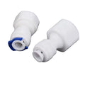 Metric Thread Adapter 1/4" Hose Straight RO Water Pipe and Fittings Water Filter Parts Pure Water Machine Quick Connectors