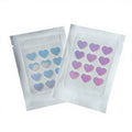China Pimple Patch 12 Dots Custom Heart Design Hydrocolloid Acne Patch Lovely Modeling Laser Color Holographic for Face Care