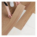 European Style Wood Texture 15.2x91.4cm LVT Vinyl PVC Floor for Hospital & School Use Waterproof Eco-Friendly