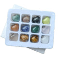 Huiying Natural crystal semi-precious stone healing crystals engrave cute small heart shape necklace Pendant Set jewelry