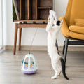 Cat Feather Toys Interactive Tumbler Toy Rechargeable Teaser Toy Fun Pet Products with for Cats